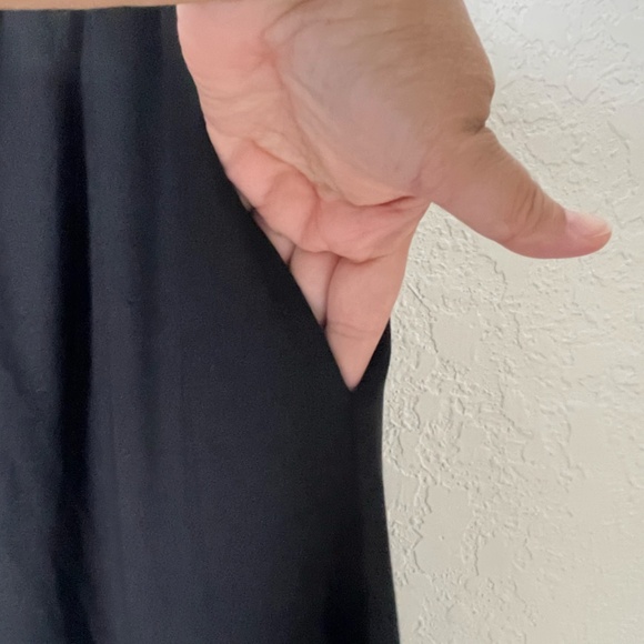 Bryn Walker Olivier Lantern Pants Size L Black Modal Blend Made In USA - Picture 4 of 14